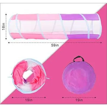 Kids Play Tunnel for Toddlers - Fun and Portable Playtime