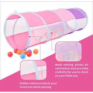 Kids Play Tunnel for Toddlers - Fun and Portable Playtime