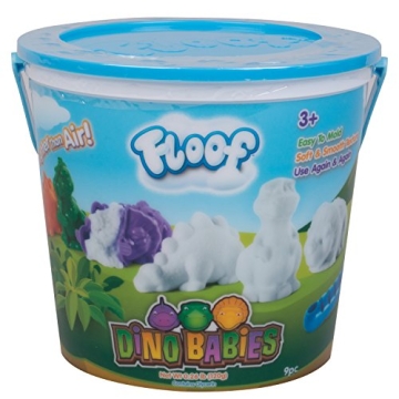 Floof Modeling Clay Reusable Indoor Snow Dino Molds