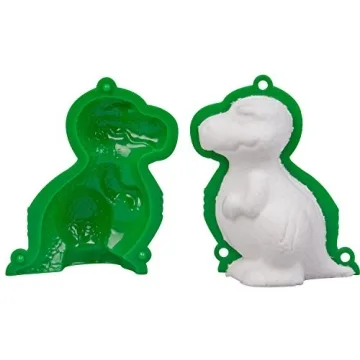 Floof Modeling Clay Reusable Indoor Snow Dino Molds