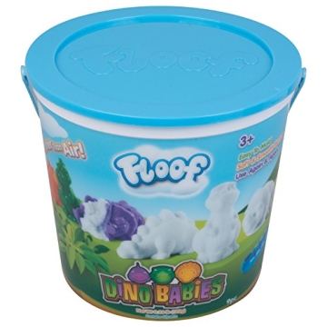 Floof Modeling Clay Reusable Indoor Snow Dino Molds