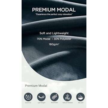 ODODOS 2-Pack Modal Soft Lounge Shorts for Women High Waist Casual Sleepwear Cozy Pajama Bottom, 3" Inseam, Black+Deep Teal, Medium