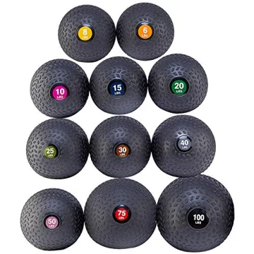 Fitvids 15lb Medicine, Wall & Slam Ball Set For Fitness