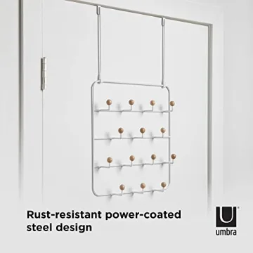 Umbra Estique Over-The-Door Multi-Use Organizer for Stylish Storage