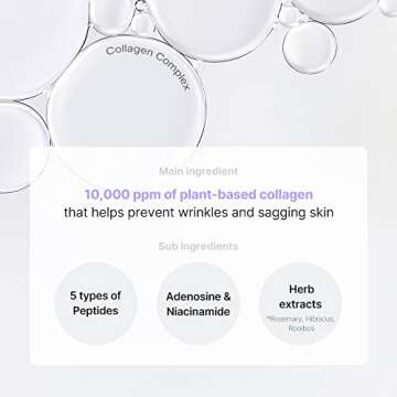 TIRTIR Collagen Lifting Eye Cream - Eye Roller, Wrinkle Spot Treatment, Revitalizing Moisturizer,Tightening Under Eye For Wrinkles,Fine Lines,Under Eye Bags,Eye Lift Treatment For Men & Women