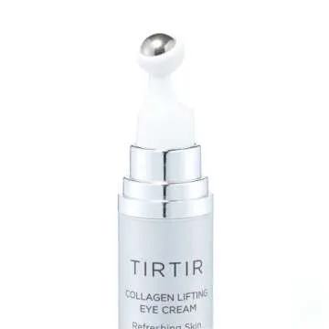 TIRTIR Collagen Lifting Eye Cream - Eye Roller, Wrinkle Spot Treatment, Revitalizing Moisturizer,Tightening Under Eye For Wrinkles,Fine Lines,Under Eye Bags,Eye Lift Treatment For Men & Women