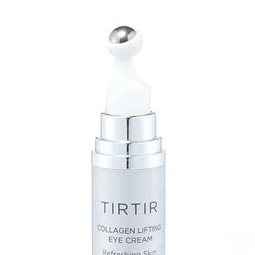 TIRTIR Collagen Lifting Eye Cream - Eye Roller, Wrinkle Spot Treatment, Revitalizing Moisturizer,Tightening Under Eye For Wrinkles,Fine Lines,Under Eye Bags,Eye Lift Treatment For Men & Women