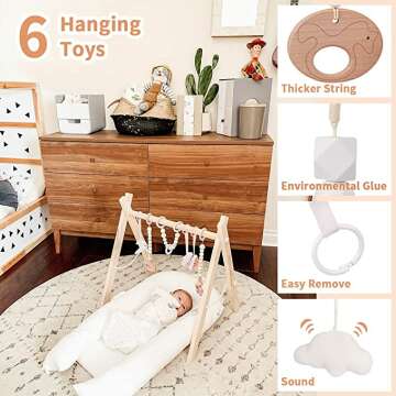 Teething Foldable Activity Mat for Babies