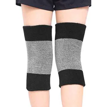 FakeFace Winter Thermal Knee Braces for Outdoor Sports