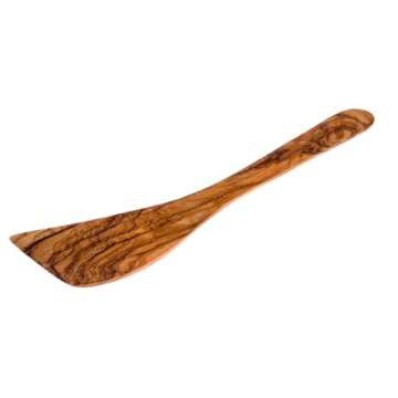 AramediA Olive Wood Spatula - Handcrafted Cooking Utensil, 12" Durable & Lightweight, Perfect for No...