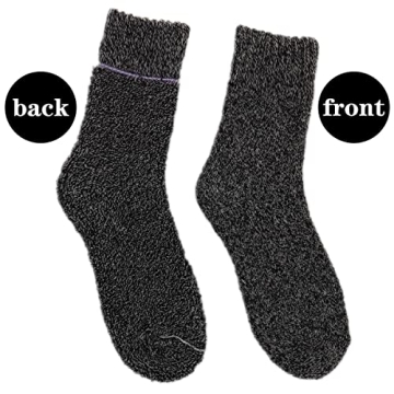 YQHMT Men's Thick Wool Socks - Cozy Winter Gift