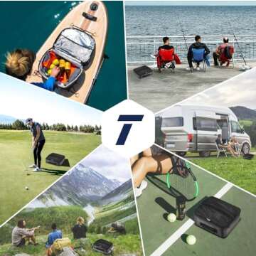 THURSO SURF SUP Deck Bag Paddle Board Cooler Mesh Top Pocket Water-Resistant Insulated 10 Can