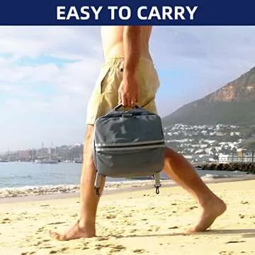 THURSO SURF SUP Deck Bag Paddle Board Cooler Mesh Top Pocket Water-Resistant Insulated 10 Can