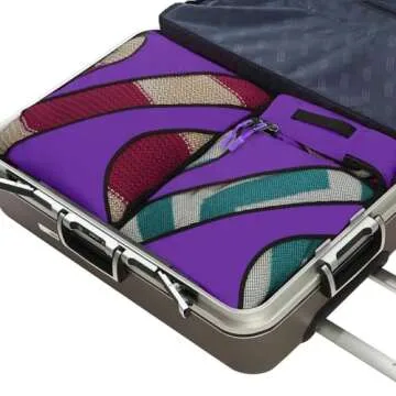 BAGAIL 6 Set Packing Cubes for Effortless Travel Organization