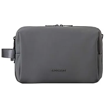 BAGSMART Toiletry Bag for Men, Travel Toiletry Organizer Dopp Kit Water-resistant Shaving Bag for To...