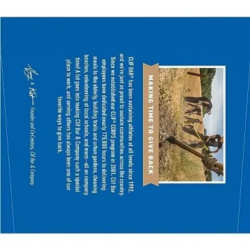 CLIF BAR - Chocolate Chip Energy Bar - Plant Based Energy