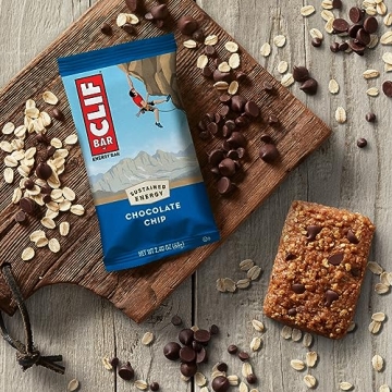 CLIF BAR - Chocolate Chip Energy Bar - Plant Based Energy