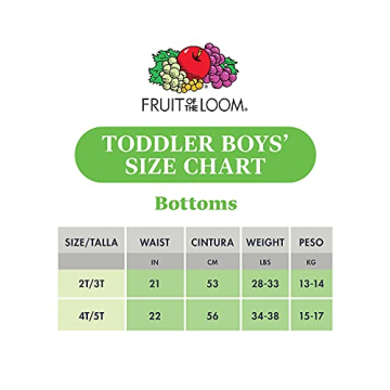 Fruit of the Loom Toddler Boys' Boxer Briefs - 6 Pack Assorted