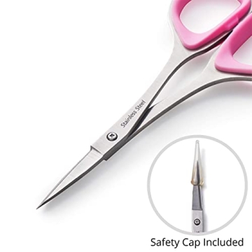 Beaditive Sewing and Embroidery Scissors Set Compact 2 Pc