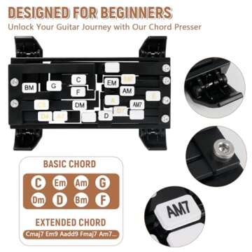 FormiPow Guitar Chord Presser - Easy Learning Tool for Beginners