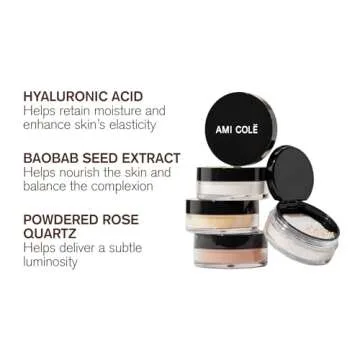 Ami Colé Skin Melt Talc-Free Loose Setting Powder Rich Deep