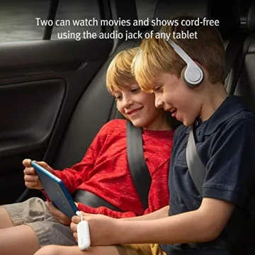 Twelve South AirFly Duo Bluetooth 5.0 Transmitter for TV/Airplane to 2 Wireless Headphones – Wireless Adapter for AirPods, Airplane, Car, Gym, Home, Use with Any 3.5 mm Audio Jack