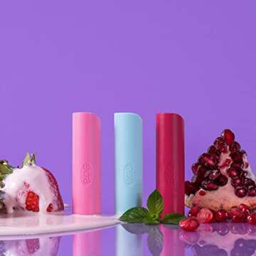 eos USDA Organic Lip Balm - Variety Pack Lip Care to Nourish Dry Lips 100% Natural and Gluten Free Long Lasting Hydration 4 Count(Pack of 1)