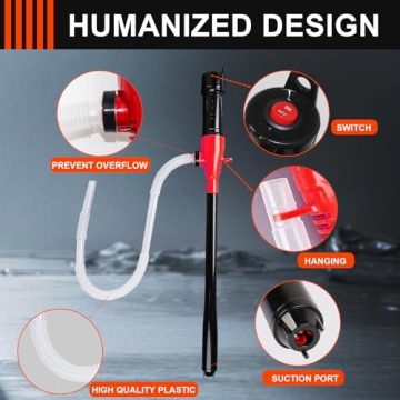 Battery Powered Fuel Transfer Pump - 2.2 GPM