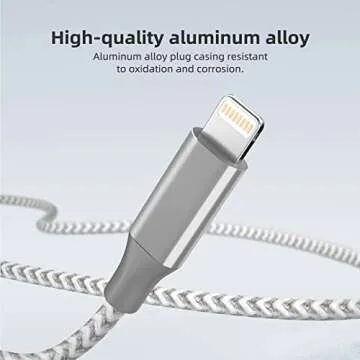 Bkayp iPhone Charger,3Pack 10FT [MFi Certified] Lightning Cable Lightning to USB Compatible iPhone 12/11 Pro/11/XS MAX/XR/8/7/6s/6/plus,iPad Pro/Air/Mini - Grey