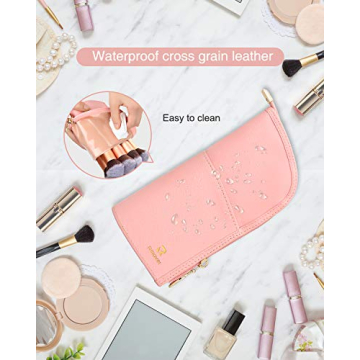 Stylish Makeup Brush Holder for Travel and Daily Use