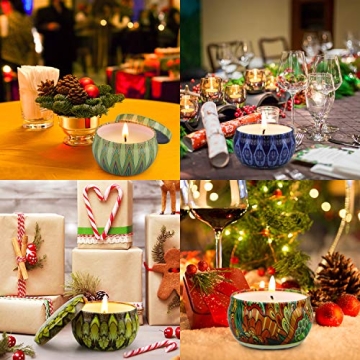 Scented Candles Gift Set with 240 Hour Burn Time