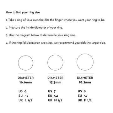 Elegant MTMY 14K Gold Plated Stacking Ring for Women