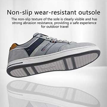 ARRIGO BELLO Men's Casual Sneakers - Comfort & Style