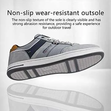 ARRIGO BELLO Men's Casual Sneakers - Comfort & Style