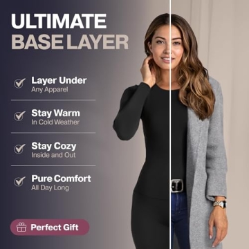 ThermaJane Women's Fleece Lined Thermal Underwear Set