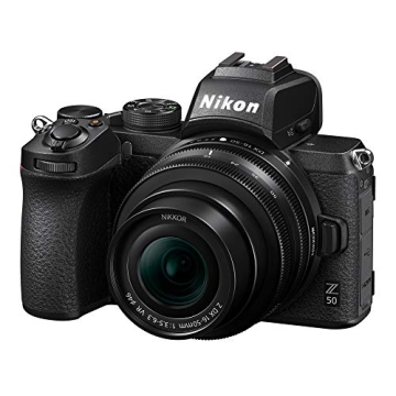 Nikon Z50 Compact Mirrorless Camera with 16-50mm Lens