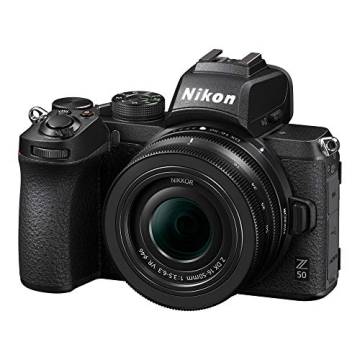 Nikon Z50 Compact Mirrorless Camera with 16-50mm Lens