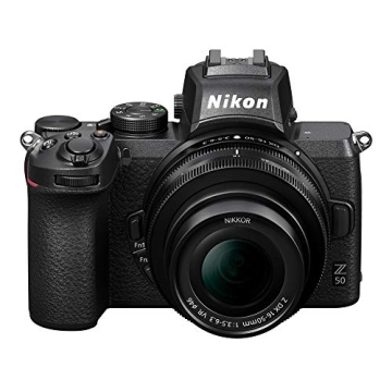 Nikon Z50 Compact Mirrorless Camera with 16-50mm Lens