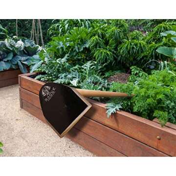 Rogue Field Hoe, 5 inch Lightweight Garden Grub Tool Used for Digging, Weeding, Gardening and Cultivating. Arcadian Cooling Towel (Colors Vary)