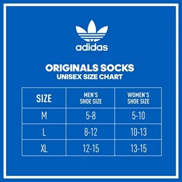 Adidas Originals Trefoil 6-Pack Crew Socks Comfort Style