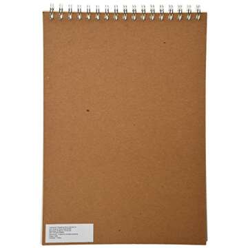 Strathmore 300 Series Drawing Paper Pad, Top Wire Bound, 9x12 inches, 50 Sheets (70lb/114g) - Artist...