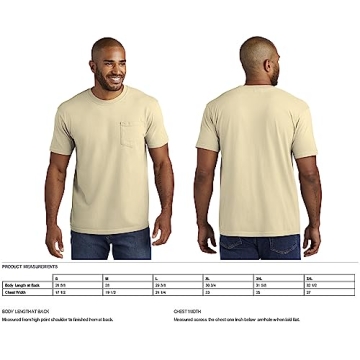 Soft Wash 100% Cotton Men's Comfort Colors Pocket Tee