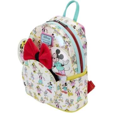 Mickey Mouse Modern Backpack with Detachable Ears