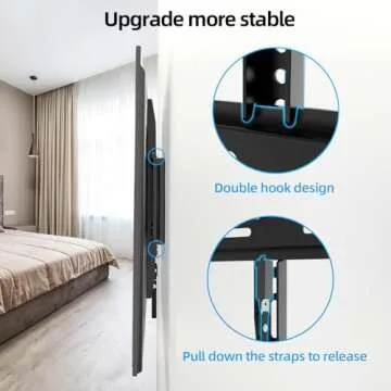 HOME VISION Low Profile Fixed TV Mount for 32"-86" TVs