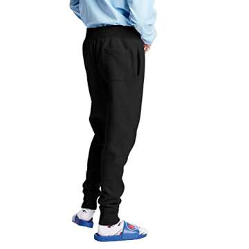 Champion Men's Reverse Weave Joggers, Comfortable, Fleece Pants For Men, C Logo, 30.5