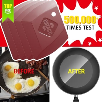 G.CATACC 4-Pack Durable Kitchen Scrapers for Easy Cleaning