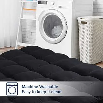 ELEMUSE Extra Thick Mattress Topper for Ultimate Comfort