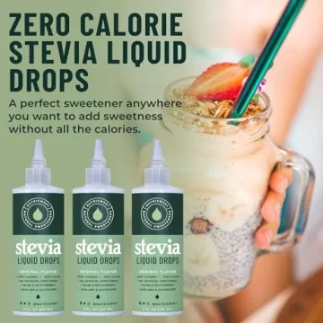 Natrisweet Pure Stevia Liquid Drops - Zero Calories & Delicious