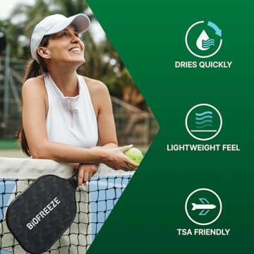 Biofreeze Menthol Foam for Fast Pain Relief & Recovery