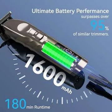 Opove T6 Professional Hair Trimmer - Precision Grooming Tool